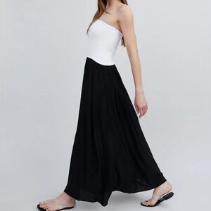 Solid & Striped Strapless Soglio Dress